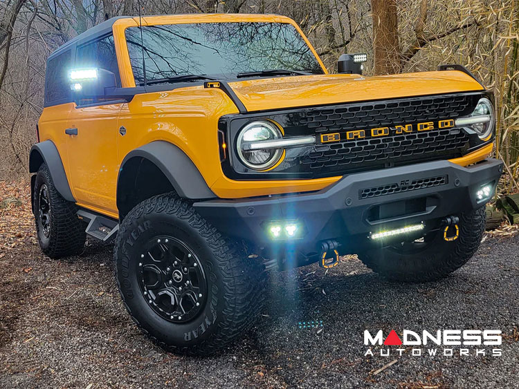 Ford Bronco Light Upgrade - Ditch Light Mirror Mount - Oracle